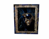 Blue Mask Wall Art