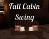 Fall Cabin Swing