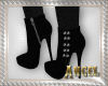 [AIB]Blk Studded Boots