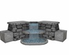 Rock Fountain w/ seats