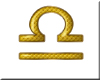  Gold Libra Symbol sm