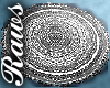 R| Mandala Rug - White
