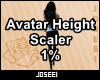 Avatar Height Scale 1%