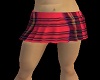 mini skirts scotland red