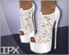 Lace Boots 62 White