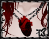/K/ Heart Necklace F