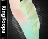 [K] L Mermaid Leg Fin