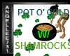 POT O GOLD W/SHAMROCKS