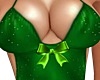 Green gala dress