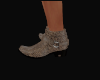 Brown Snakeskin Boots