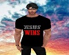 Jesus Wins Tee M