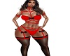 GOTHY RED LINGERIE