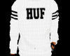 HUF White Knitted Sweatr
