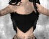 black corset L