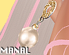 Pearl Gold earring