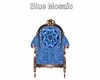 Blue Mosaic Chair