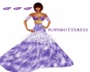 purple summer gown