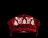 Christmas Red sofa