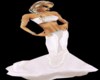 White Silk Gown