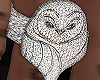 Diamond Owl Ring