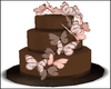 Brown Butterfly Cake