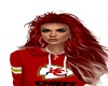 red blond ombre  hair