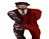 Red camo suit
