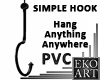 3D PVC Hanging Hook