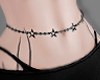 belly chain black