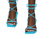 pretty blue strap heels