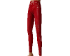 BH PVC VINYL PANTS Red