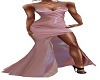 PINK SATIN GOWN