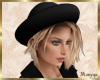 Winter Hat w Blonde Hair