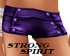 Grunge purple shorts