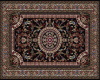 Brown Pattern Area Rug