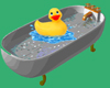 Rubber Duck and Tub