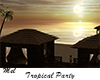 Tropical Party Sunset