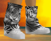 Sneakers +Socks Leopard