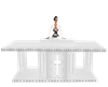 white Pulpit w/Poses