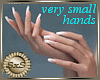 SMALL HANDS ! NAIL PINK2