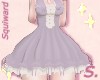 s. maid outfit purple