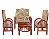 Cheery Wood Patio Set