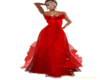 RED BEAUTIFUL GOWN