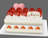 +Valentine Message Cake1