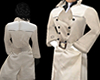 white trench coat