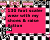 130% shoe scaler 