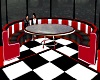 50's Diner Round Booth