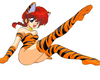 animated sexy tiger girl