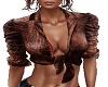 BRONZE LEATHER SHIRT