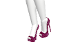 DIA floral burgundy Heel